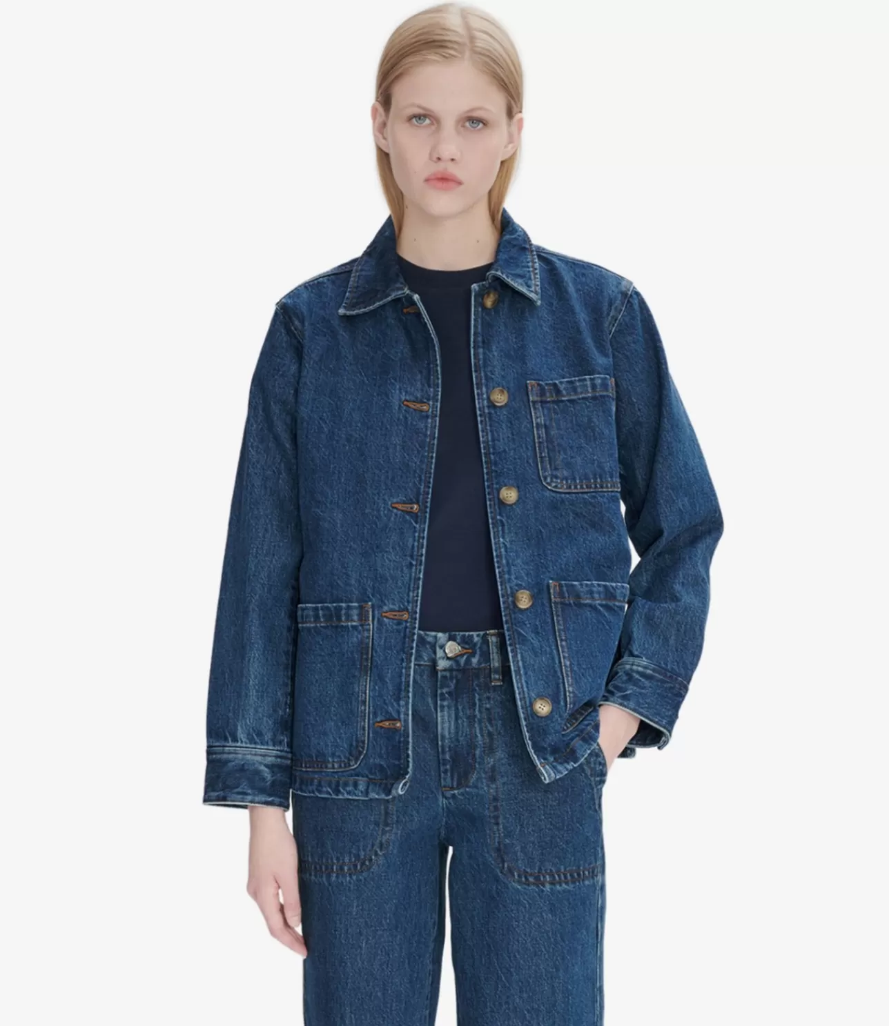 Women A.P.C. Silvana Logo jacket