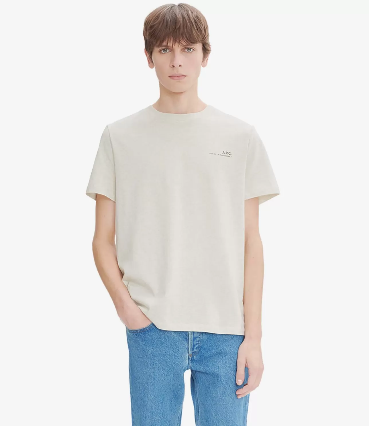 Women A.P.C. Standard Item T-shirt Unisexe