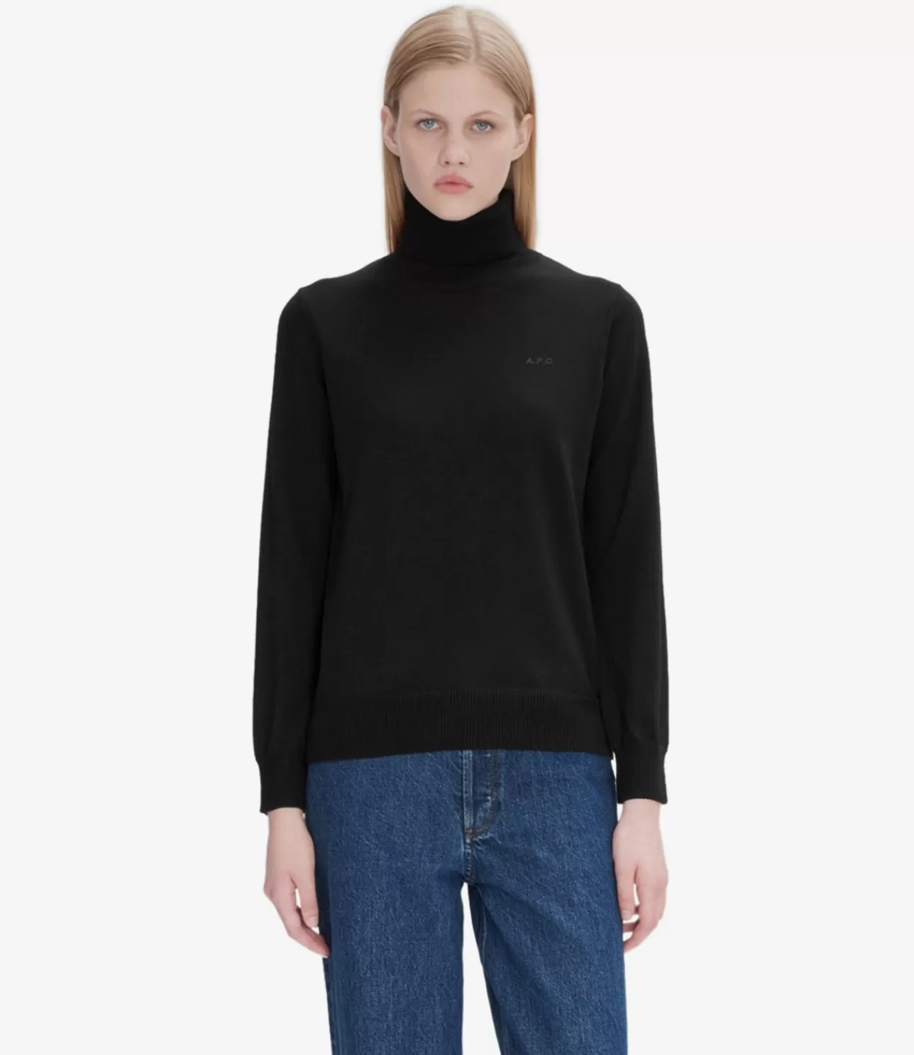 Women A.P.C. Sybille Logo jumper