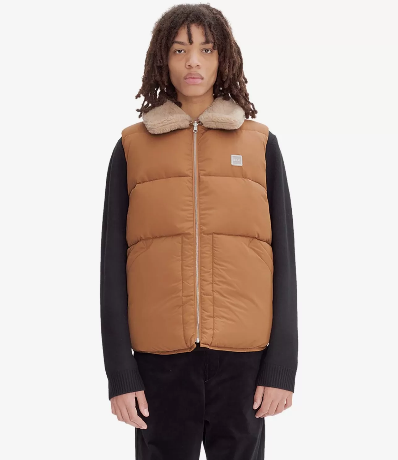 Women A.P.C. Teddy puffer jacket Unisexe