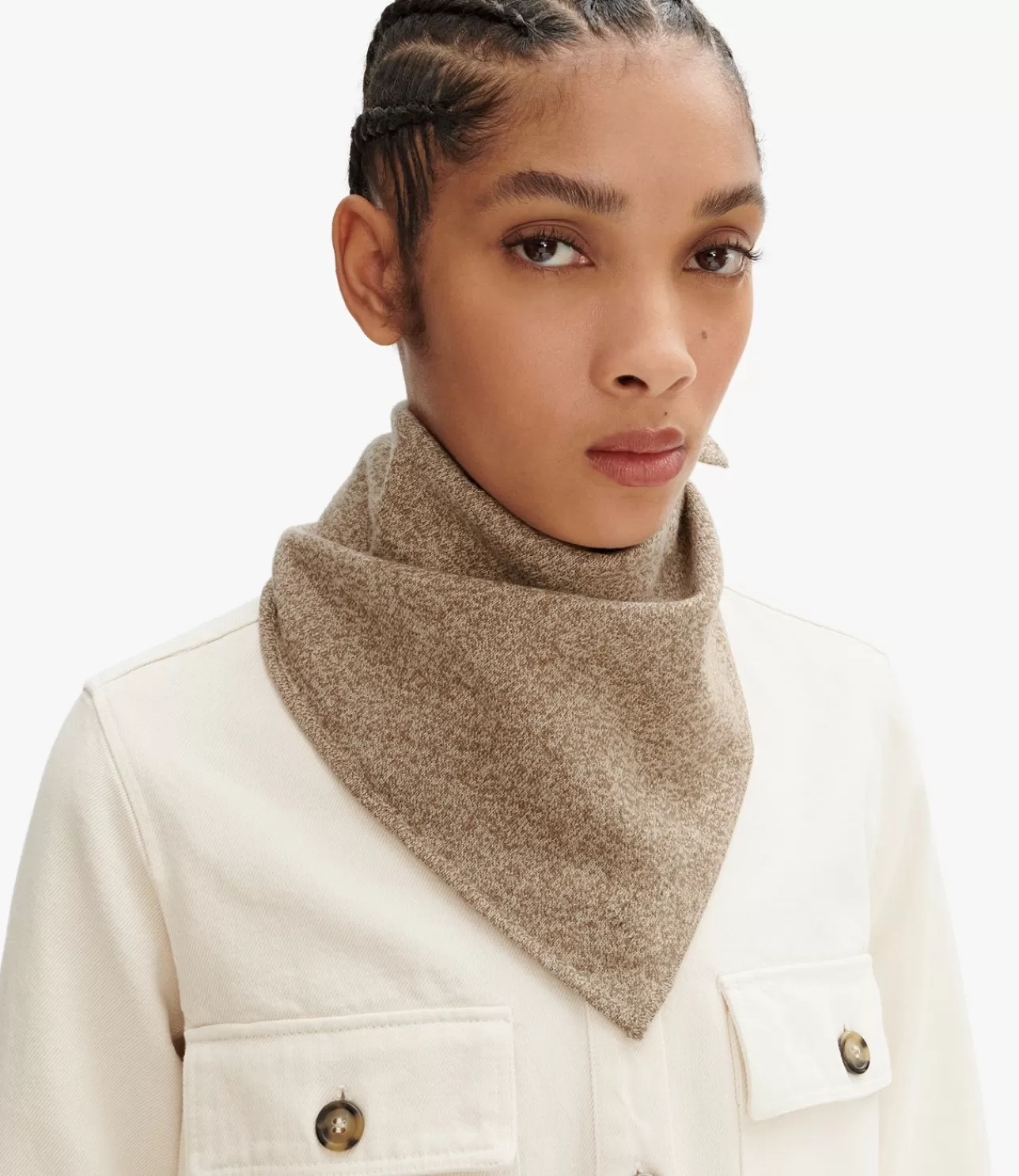 Women A.P.C. Unisex Charles scarf