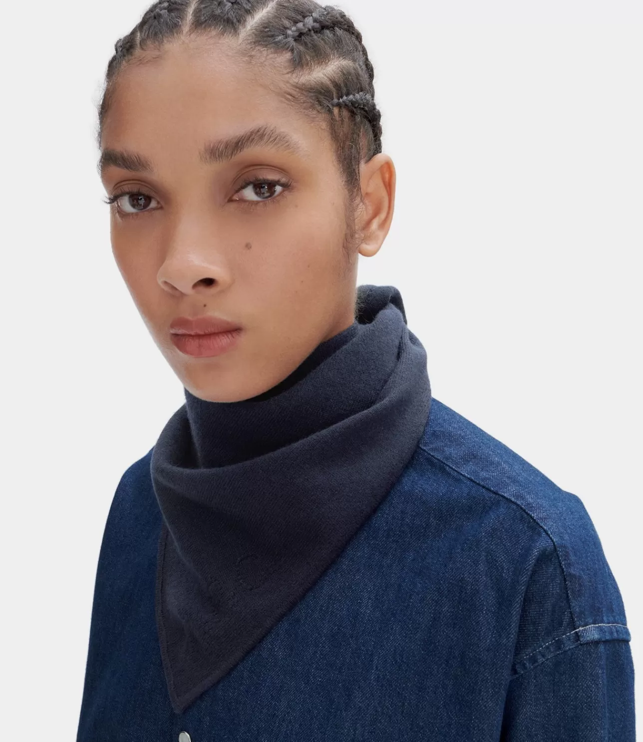 Women A.P.C. Unisex Charles scarf