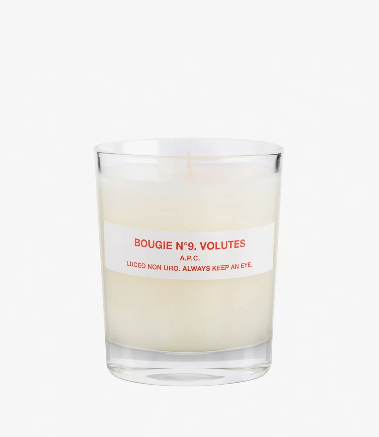 A.P.C. scented candle.