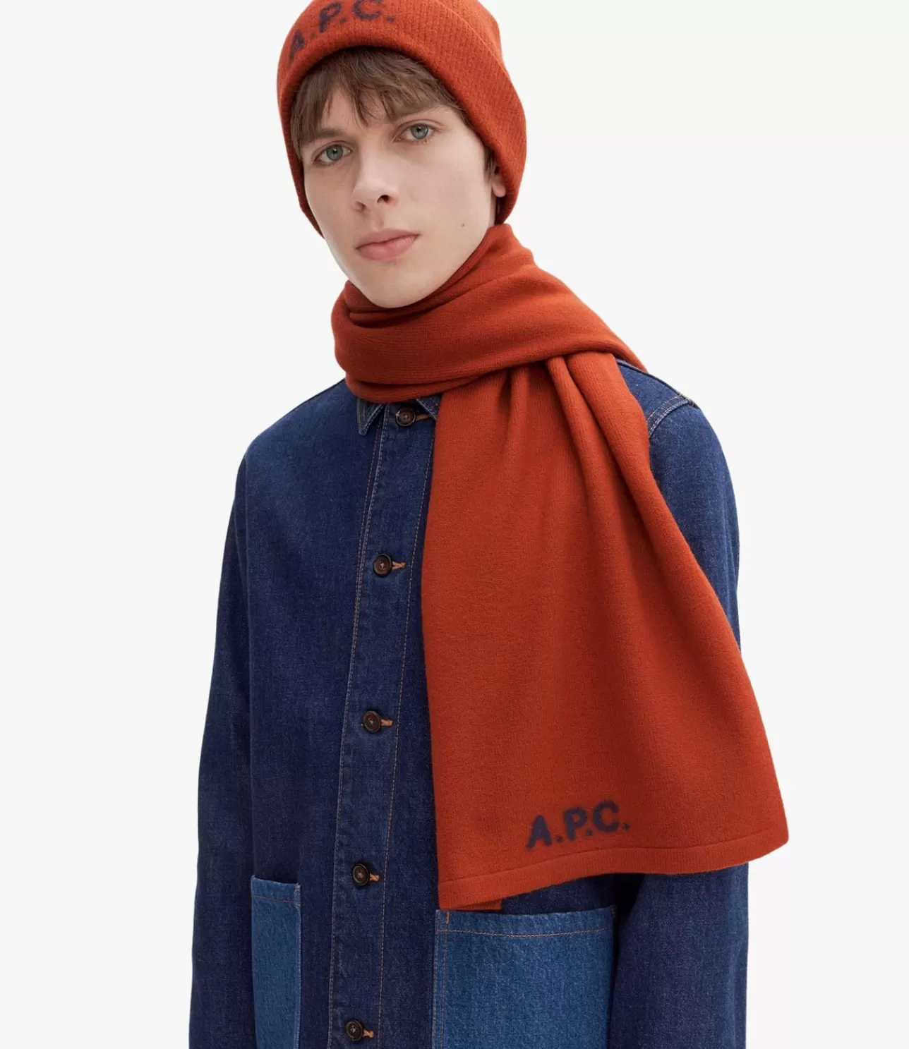 Women A.P.C. William scarf Unisexe